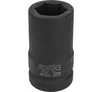 Головка торцевая ударная удлиненная 6-гранная (30 мм; L=85 мм; 1DR) ROCKFORCE RF-48510030(1558)