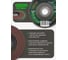 Диск лепестковый торцевой (125х22 мм; P120) ROCKFORCE RF-FD5120M(29641) 3