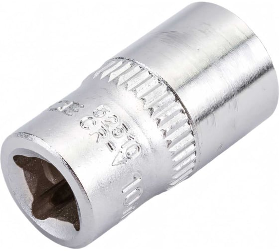 Головка торцевая 6-гранная (10 мм; L=25 мм; 1/4DR) ROCKFORCE RF-52510(11642)
