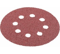 Круг из абразивной бумаги перфорированный 125 мм №80 5 шт. STAYER 3580-125-080
