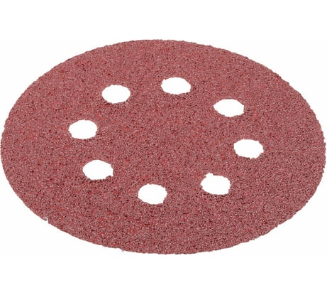 Круг из абразивной бумаги перфорированный 125 мм №80 5 шт. STAYER 3580-125-080