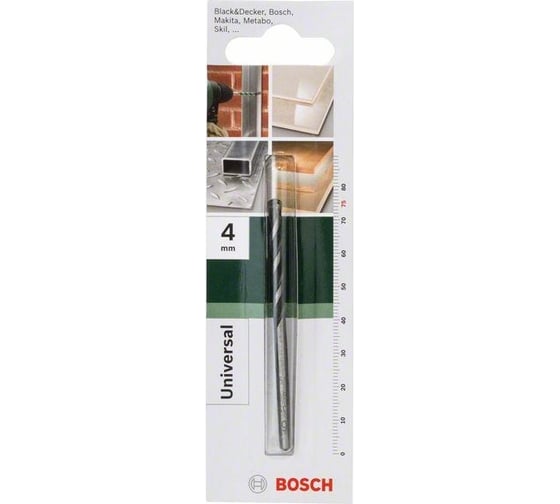 Сверло универсальное (4x40x75 мм) Bosch 2609255471