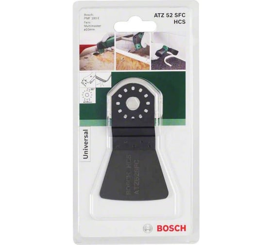 Скребок (52x45 мм) Bosch 2609256955