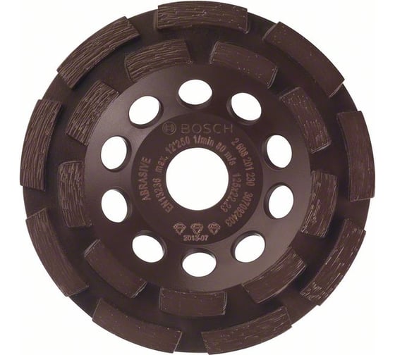 Алмазная чашка Abrasive (125х22.2 мм) Bosch 2608201230 1