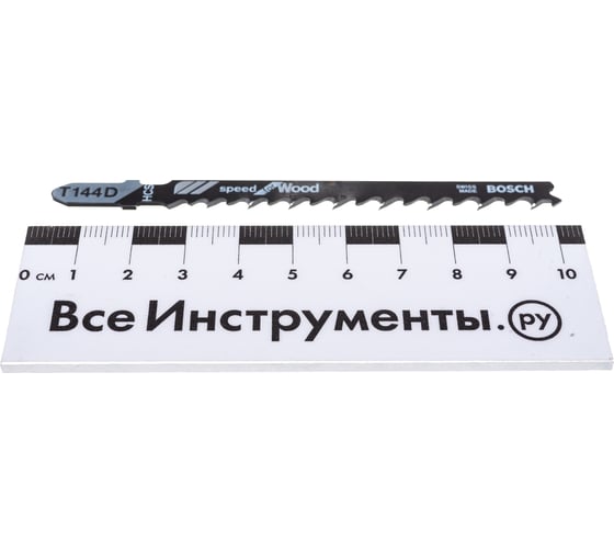 Пилка для лобзика T144D (100 мм; 2 шт.) Bosch 2609256718