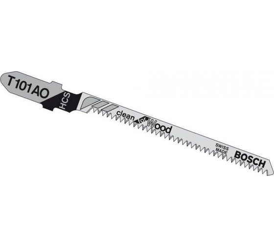 Пилка для лобзика T101AO (82 мм; 2 шт.) Bosch 2609256723