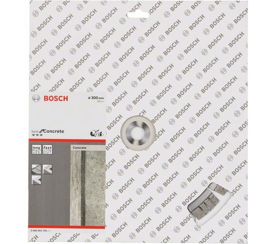 Алмазный диск Best for Concrete (300x20 мм) Bosch 2608603756
