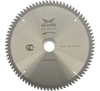 Пильный диск по алюминию Профессионал 250х30 мм, 80Т MD-STARS PPA2508030