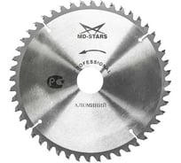 Пильный диск по алюминию Профессионал 250х30 мм, 100Т MD-STARS PPA25010030