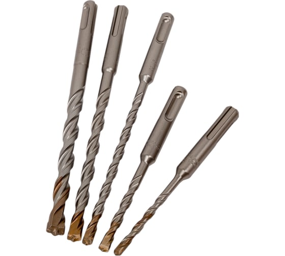 Набор буров SDS-plus V PLUS ( 5,6x110; 6,8,10x160, 5 шт.) D.BOR 240400