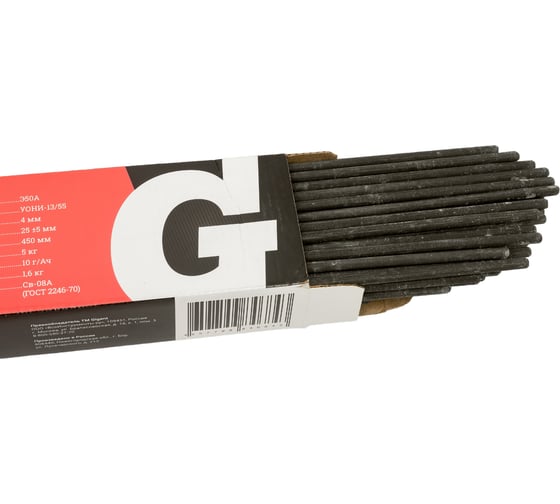 Электроды УОНИ-13/55 (4 мм; 5 кг) Gigant GBR-4055U