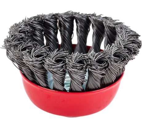 Кордщетка чашеобразная витая (90 мм; М14) для МШУ REDVERG 6623603