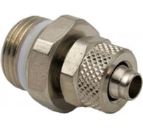 Фитинг прямой с накидной гайкой Camozzi 1511 15/12,5-1/2