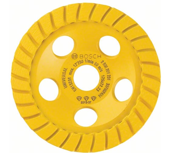 Алмазная чашка Best Universal (125х22.2 мм) Bosch 2608201231 1