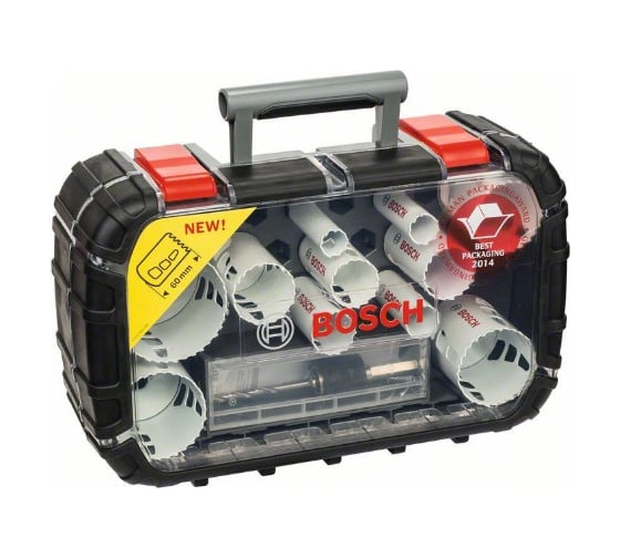 Набор коронок по дереву и металлу Progressor for Wood&Metal (20-76 мм; 13 шт.) Bosch 2608594063