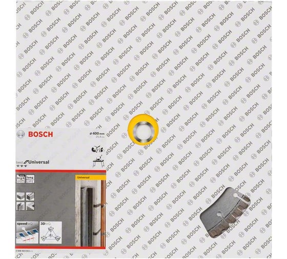 Алмазный диск Best for Universal (400х25.4 мм) Bosch 2608603811