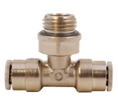 Фитинг тройник цанговый поворотный с уплотнительным кольцом Camozzi 6432 6-1/8