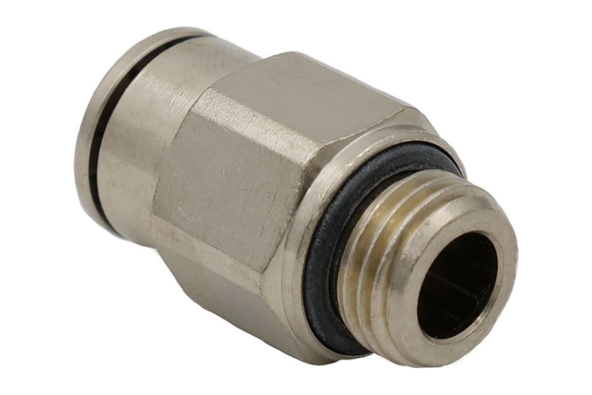 Фитинг прямой 6-1/8 с уплотнительным кольцом (S6510 6-1/8) (Camozzi)
