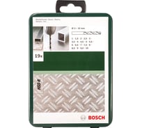 Набор сверл по металлу HSS-R (1-10 мм; 19 шт.) Bosch 2609255032