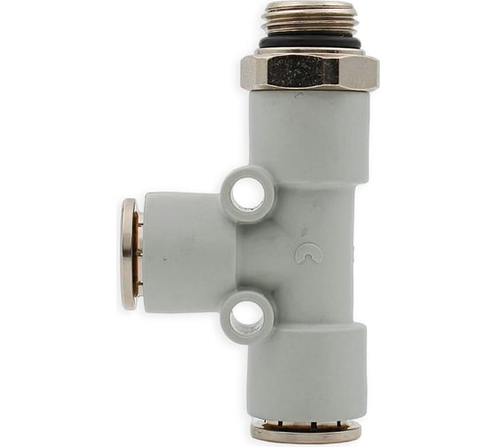 Фитинг тройник цанговый поворотный Camozzi 7442 12-1/2