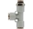 Фитинг тройник цанговый поворотный Camozzi 7442 4-1/8 3