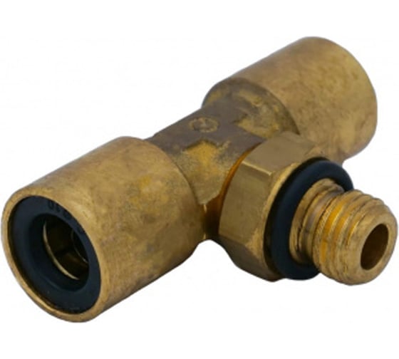 Фитинг тройник горизонтальный с цангой Camozzi 9412 10-M22x1,5-M22x1,5-R 1