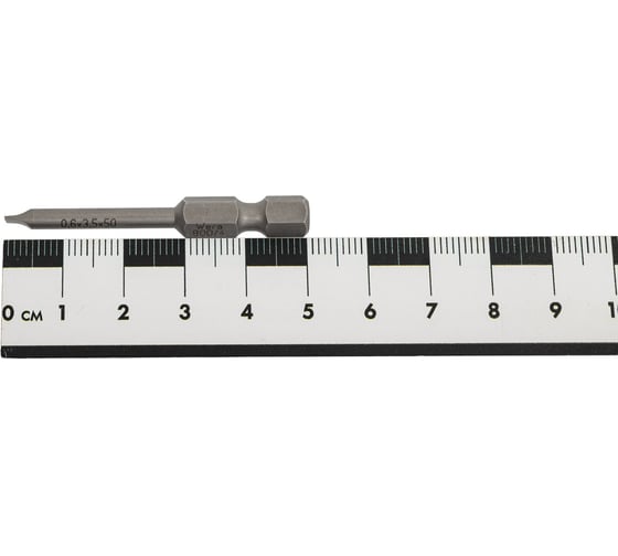 Бита SL0,6x3,5/50 мм WERA WE-059310