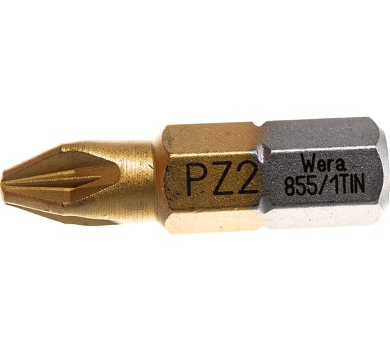 Бита TiN PZ2/25 мм WERA WE-480222