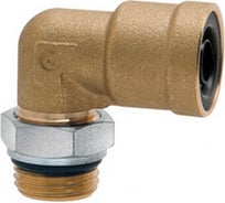 Фитинг угловой цанговый Camozzi 9502 12-M18x1,5-RU01