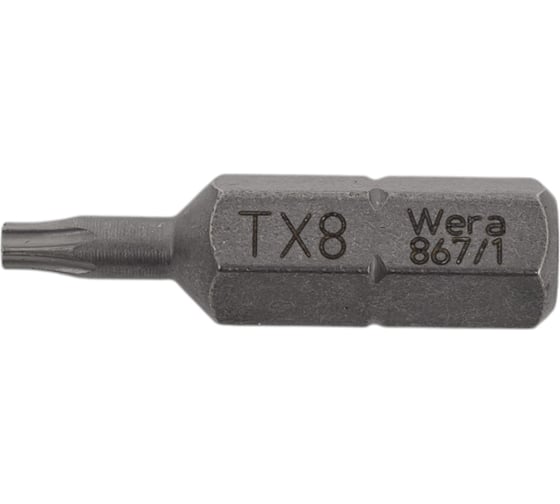 Бита Z TX8, 25 мм WERA WE-066495