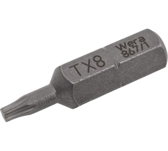 Бита Z TX8, 25 мм WERA WE-066495