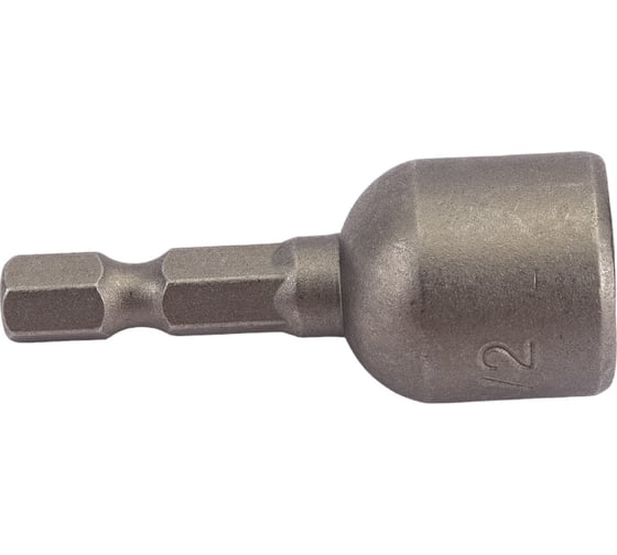 Головка-вставка магнитная 6-гранная (1/2"; 45 мм; 1/4") для шуруповерта ЭВРИКА ER-90508