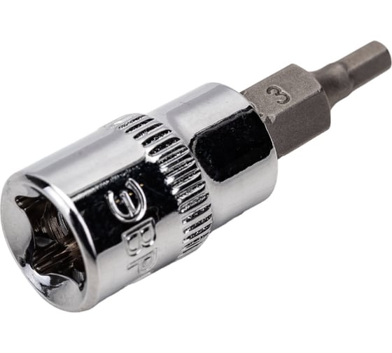 Насадка 6-гранная (1/4"; 3 мм) ЭВРИКА ER-93501 1
