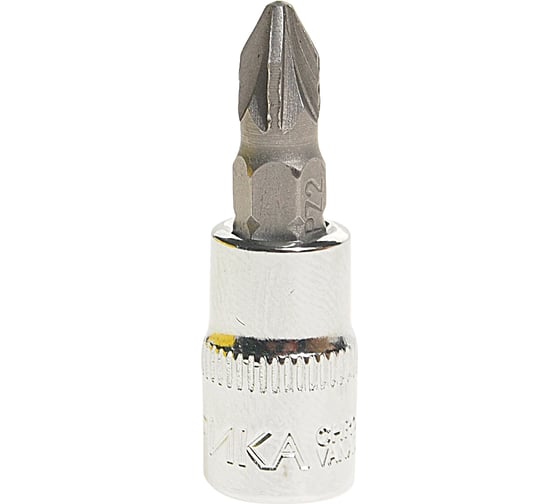 Насадка позидрайв (1/4"; PZ2) ЭВРИКА ER-93302 1