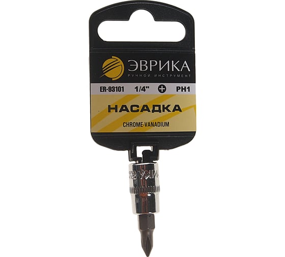 Насадка  Phillips (1/4"; PH1) ЭВРИКА ER-93101H 1