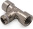 Фитинг тройник с фторопластовым кольцом Camozzi S2060 1/4-1/4 1