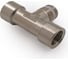 Фитинг тройник с фторопластовым кольцом Camozzi S2060 1/4-1/4 2