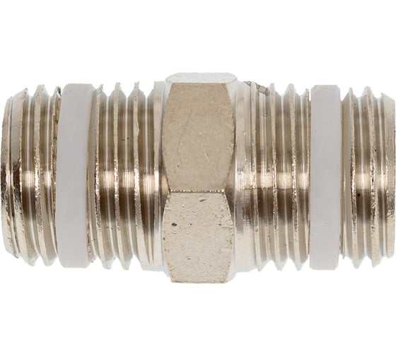 Фитинг резьбовой с уплотнительным кольцом CAMOZZI S2500 1/4 51-2500-0057