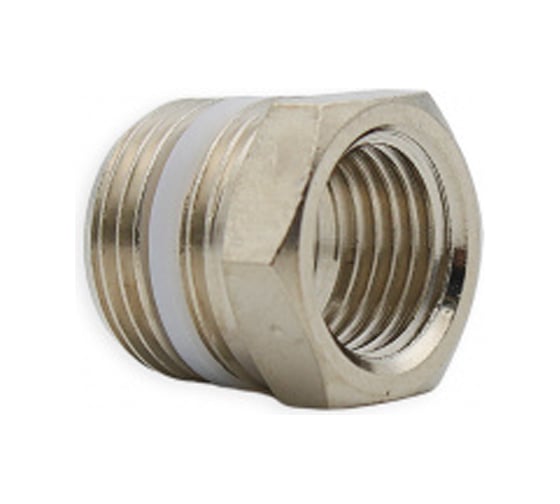 Фитинг резьбовой с уплотнительным кольцом CAMOZZI S2530 3/8-1/8 51-2530-5856 1