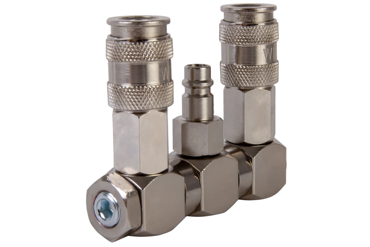 Разветвитель пневматический с вращающимися соединениями ( 2 выхода ...