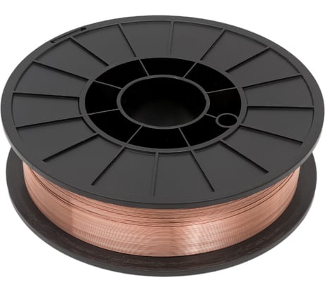 Омедненная проволока ER-70S-6 (CB-08Г2С; 0.6 мм; 5 кг) Gigant GCH-080605