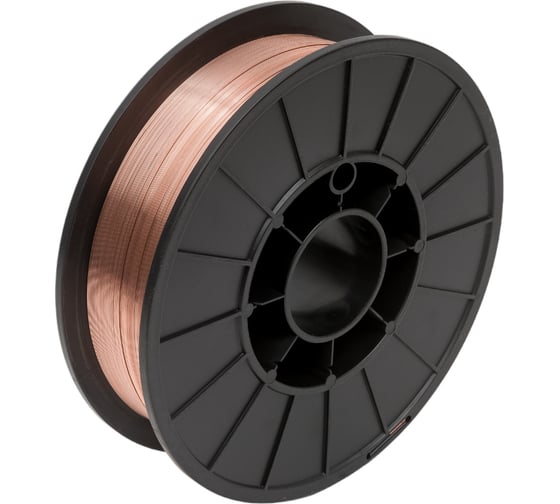 Омедненная проволока ER-70S-6 (CB-08Г2С; 0.6 мм; 5 кг) Gigant GCH-080605