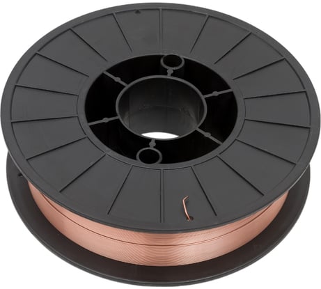 Омедненная проволока ER-70S-6 (СВ-08Г2С-О; 1 мм; 5 кг) Gigant GCH-081005