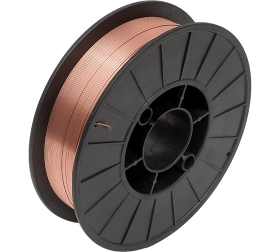 Омедненная проволока ER-70S-6 (СВ-08Г2С-О; 1 мм; 5 кг) Gigant GCH-081005