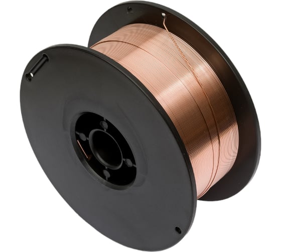 Омедненная проволока ER-70S-6 (CB-08Г2С; 0.6 мм; 1 кг) Gigant GCH-080601