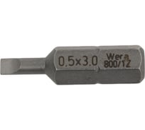 Бита SL0,5x3,0x25 мм WERA WE-056200
