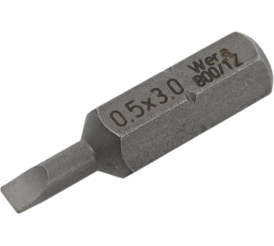 Бита SL0,5x3,0x25 мм WERA WE-056200
