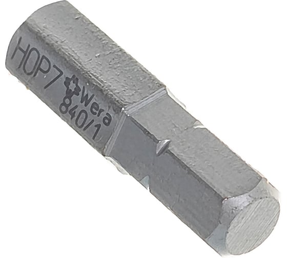 Бита HEX7, 25 мм WERA WE-056332 1