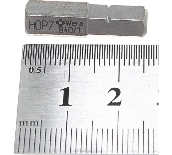 Бита HEX7, 25 мм WERA WE-056332