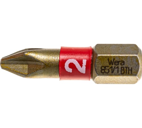 Бита BTH PH2, 25 мм WERA WE-056412